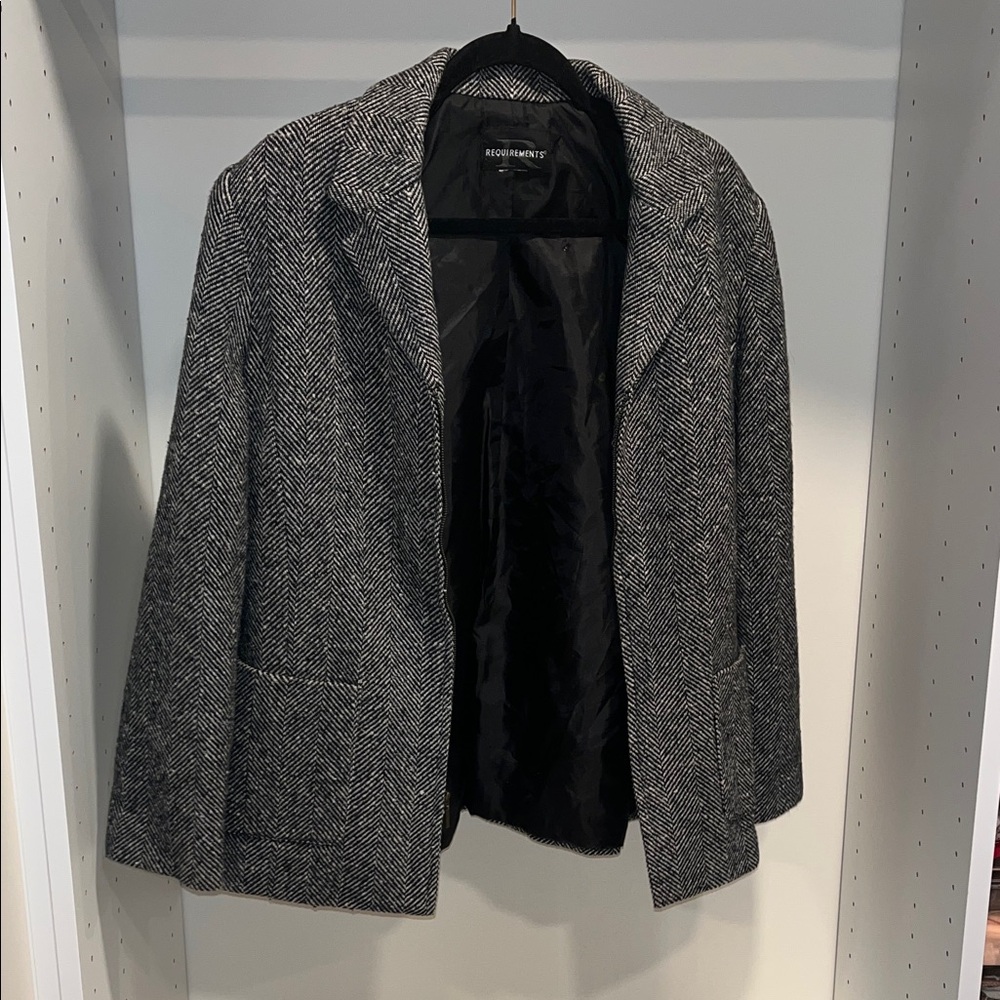 Women’s Tweed Zip-up Coat